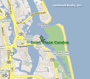 Inlet Place Map Location