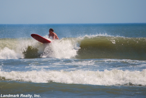 Vilano Beach surfing