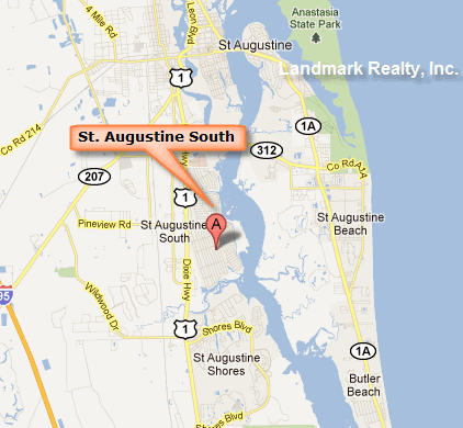 A location Map of St Augustine South